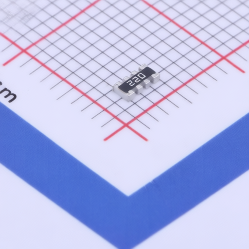 Surface mount technology thick film chip network resistor FH RCML08W220JT 22R for electronic applications