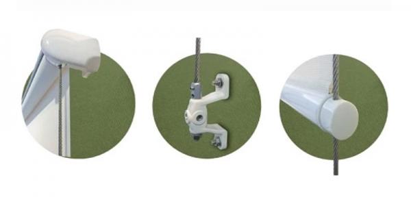 Aluminum Vertical Blind Outdoor Window Shade Outdoor Sunscreen Blind