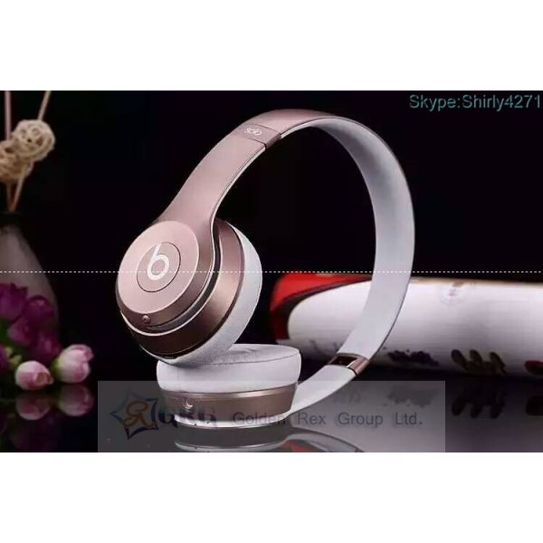 Beats By Dre Solo 2 Wireless Headphones - Special Edition ROSE GOLD  made in china grgheadset