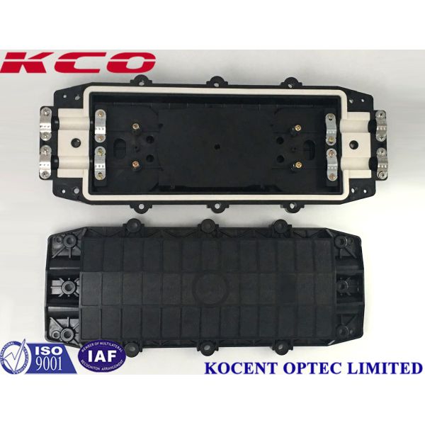 2 In 2 Out Inline Type 48 Cores Fiber Optic Splice Closure Outdoor Fiber Optic Joint Box