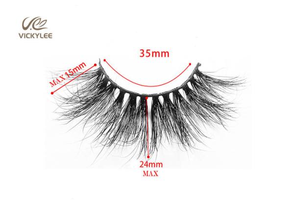 Plastic Cotton Stalk Whole Strip 15MM 7D Volume Lashes