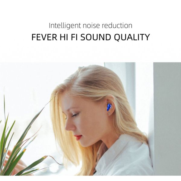 Iphone 5.1 Bluetooth Earphones For Running 38mAh Battery True Wireless Earbuds TWS