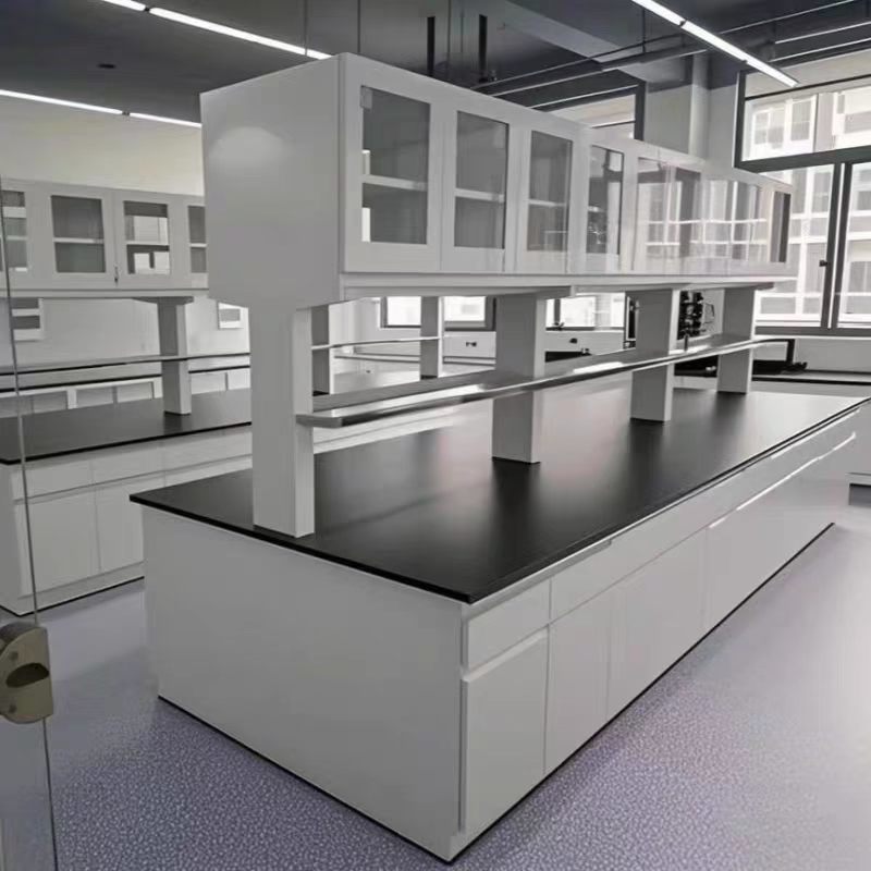 Solid Core Laboratory Table Top Chemical Resistant / Heat Resistant Epoxy Resin Lab Countertops