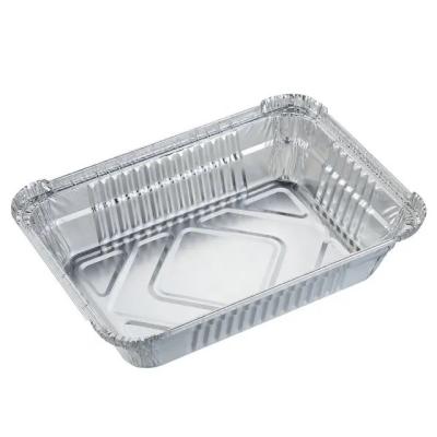 Convenient Hygienic Aluminium Foil Container For Pet Food Packing With Hot Resistance