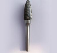 Type F 6MM 8MM 10MM 12MM Head Cut Dia Tungsten Carbide Burr Bits Fine Cut Double Cut