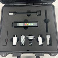 Sonde ultrasonique à hautes températures couplant de mesure d'épaisseur d'air et mesure ultrasonique d'EMAT