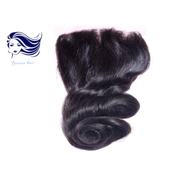 Virgin Full Lace Top Closure / Peruvian Hair Lace Closure 12 Inch