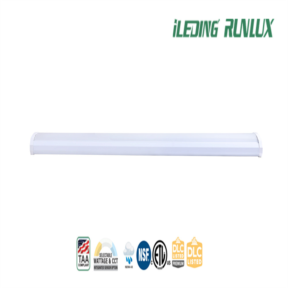 Surface Mount/Suspended LED Wraparound Light 110° 150lm/W Dimmable 0-10V IP20