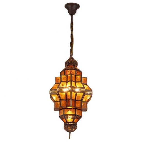 LED Chandelier for Modern Interior Lighting within Copper and Southeast Asia Arab Muslim Vintage Style Decorative Light