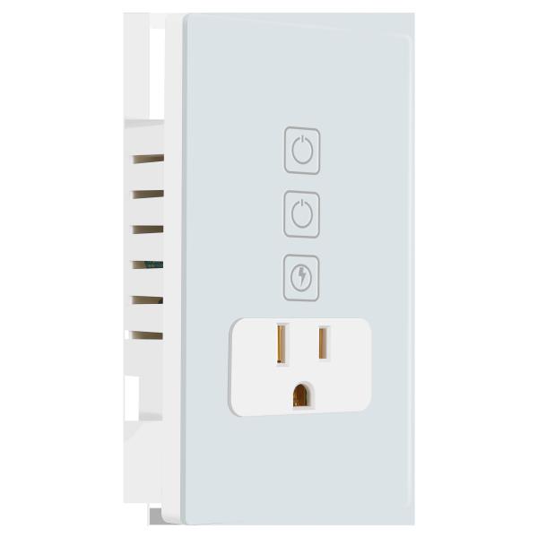 Customized Smart Socket AC110V - 240V 2 Gang Wifi Smart Switch Convenient Power Monitor