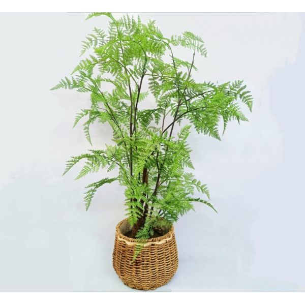 Lifelike зеленый искусственный тропический завод для папоротника Бостон оформления таблицы офиса