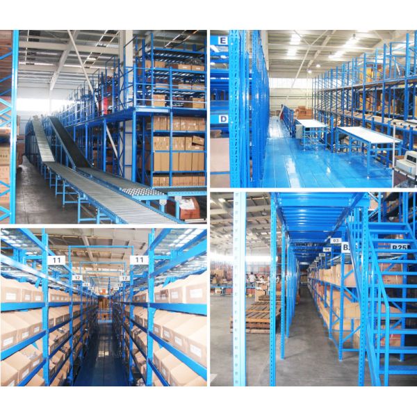Mezzanine Racking Full Rack Mezzanine Floor Systems Multi-Tier Racking Warehouse Storag Supermarket Rack Systems