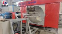 Machines de moulage rotatif à vitesse de rotation réglable pour usines de fabrication