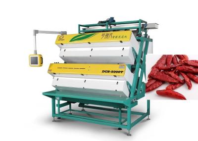 AI Technology Dehydrated Chili Color Sorter Machine Low Broken Rate