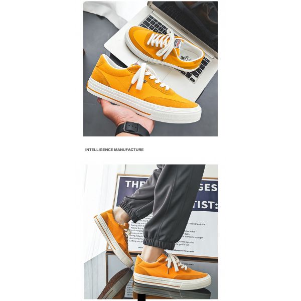 2024 Spring New Couple Breathable Canvas Shoes Men'S Shoes All-Match White Shoes Trendy Casual Shoes Men'S Shoes