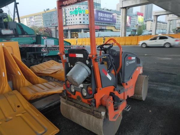                  Originally Germany 3ton Used Construction Hamm Road Roller HD10c Second Hand Vibratory Smooth Drum Roller on Sale             