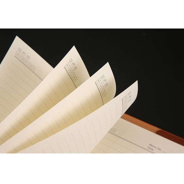 Customized A5 Business Notebook with Portable Loose-leaf Design and Leather Cover
