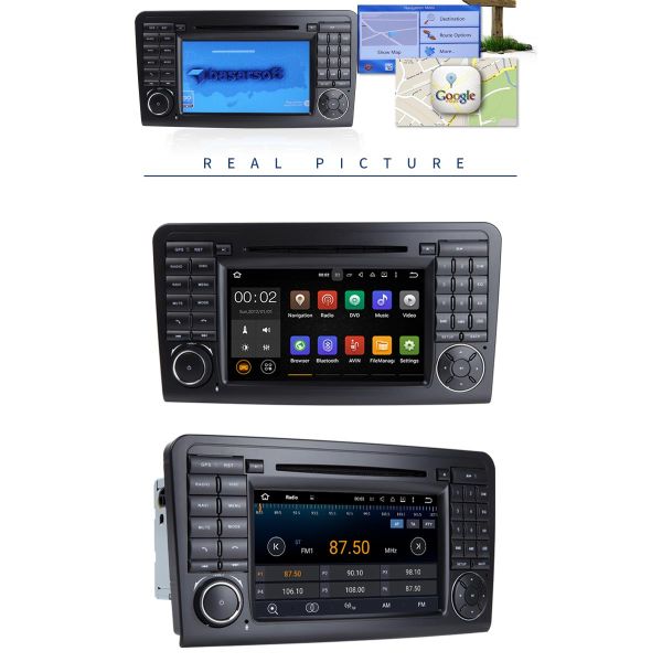 Car Audio Mercedes Vito Dvd Player , Bluetooth Mercedes In Car Dvd Players