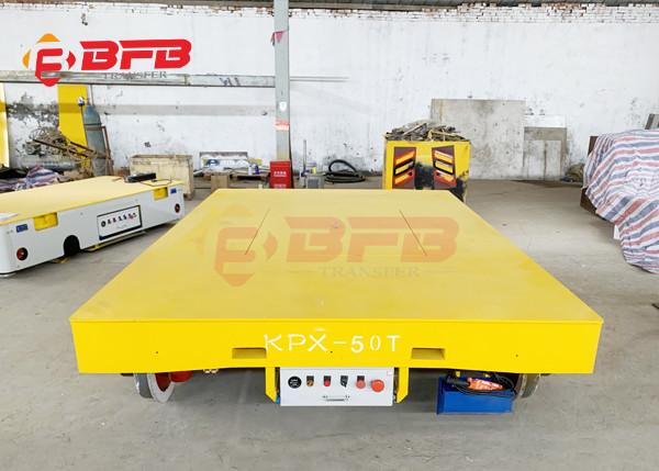15T Industrial Coils Shipping Battery Transfer Cart With Rail