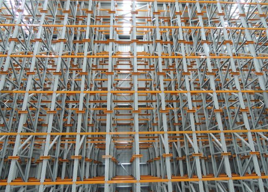 Customized Industrial Storage Racking Systems , ASRS Warehouse System For Logistic