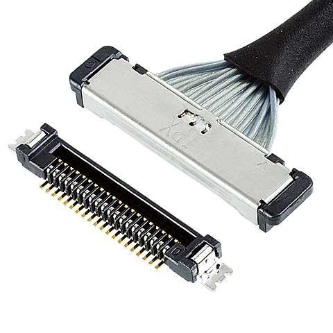 20373-R10T-06 Сборка корпуса микрокоаксовых соединителей кабель