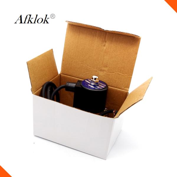 Plastic Solenoid Valve For Water Flow Control IP68 With Diaphragm For Water Line