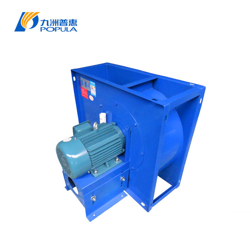 Low Noise Smoke Extraction Fan 74dB High Static Pressure Centrifugal Fan Square Type