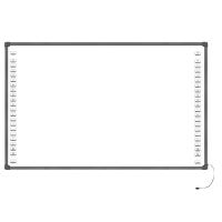 Whiteboard interativo para a educação/negócio, Smart fixado na parede Whiteboard um tamanho de 102 polegadas