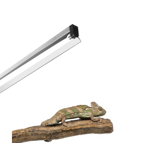 CE 24 Inch Uvb Light Fixture T5 , mercury free Uvb Strip Light For Bearded Dragon