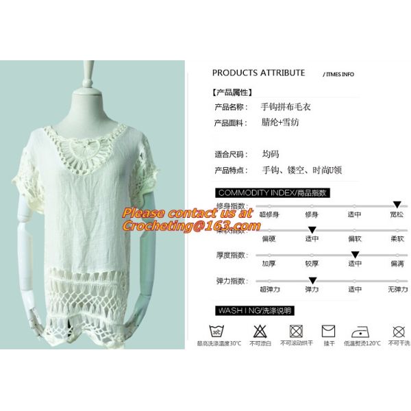 Fashion tassel, Hollow knitted Swimwear, swimsuit Crochet Bikini Beach Cover Up Smock Mini