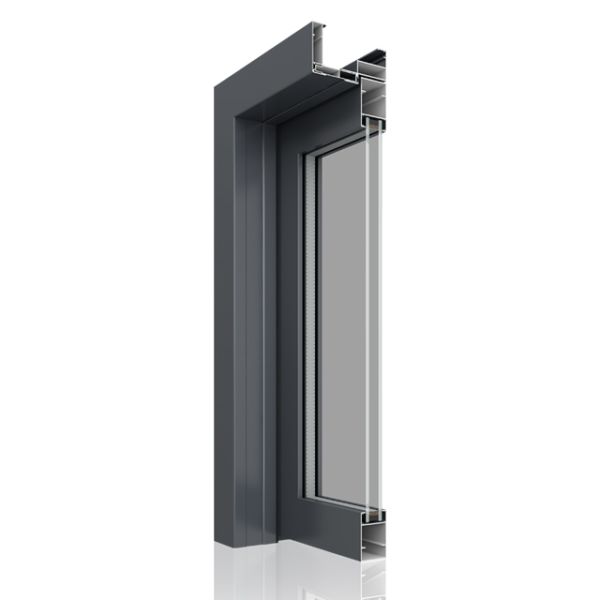 Customized Double Glass Art Glass Reeded Glass Bathroom Kitchen Casement Door