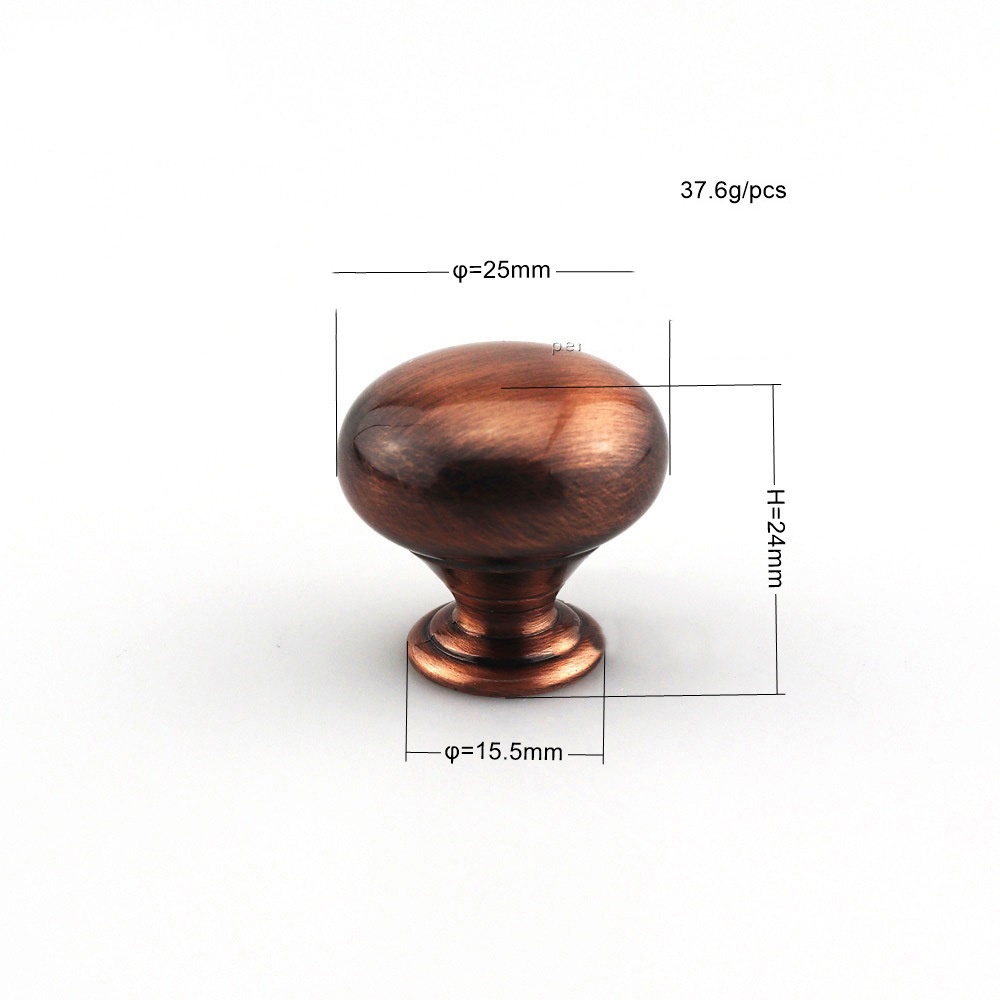 Gold Tapered Zinc Alloy Drawer Handles for Kitchen Bathroom Living Room Furniture for Cabinets Wardrobes Dressers Bronze Doors