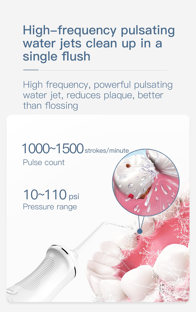 Один переключатель Nicefeel Handheld устное Irrigator кнопки 6 режимов опционных