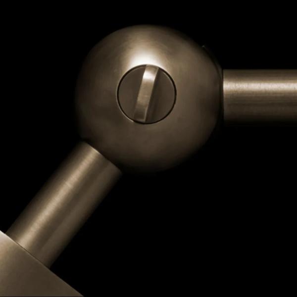 Nordic Retro Brass Cylinder Sconce LED Cylinder Pendant Light for Exhibition Hall or Hotel Interior Decoration Lighting