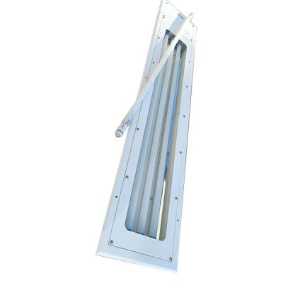 A corrosão impermeabiliza a luz fluorescente à prova de explosões 2x36w 1.2m 85lm W