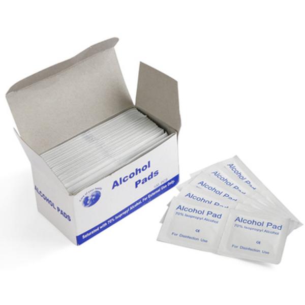 AntiBacterial 75% Alcohol Wet Wipes Disposable Non Woven CE / ISO Certificate