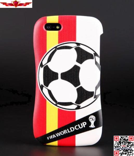 New 2014 FIFA Brazil World Cup Zinc Alloy Bumper With PC Back Cover Cases For Iphone 5 5S