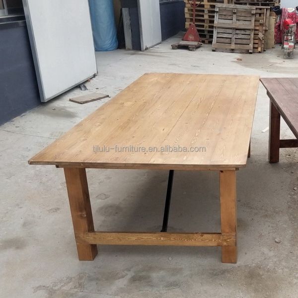 Foldable Pine Frame American Walnut Color Solid Wood Dinning Table with Modern Simple Design and Sturdy Construction