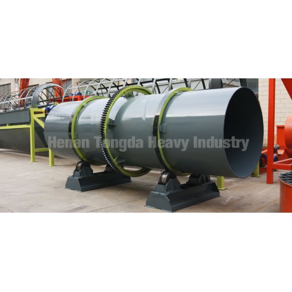 5.5KW Compound Fertilizer Coating Machine Rotary Drum Coating Machine