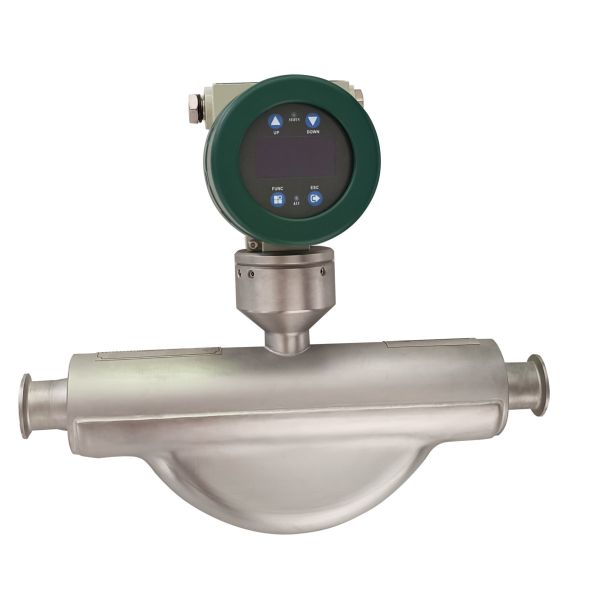 High Accuracy Coriolis Mass Flow Meter 4-20mA Industrial Liquid Mass Flow Sensor