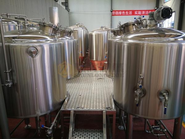 5 Bbl Beer Production Equipment Semi Automatic Control For Micro Brewery