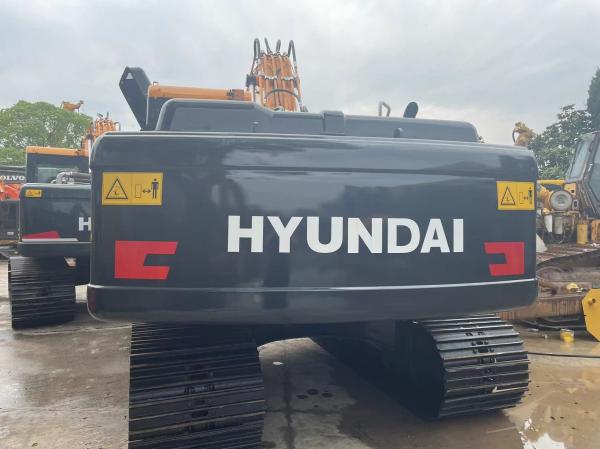 Cummins Engine Excavator Digger Hyundai  220-9s 5-10 Meters Dumping Height Good Condition 50 Tons Operating Weight