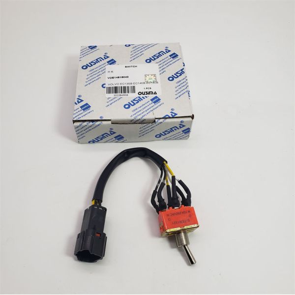 VOE14616040 Metal Toggle Switch for EC135B EC140B EC160B EC240B EC150 Excavator Pressure Switch