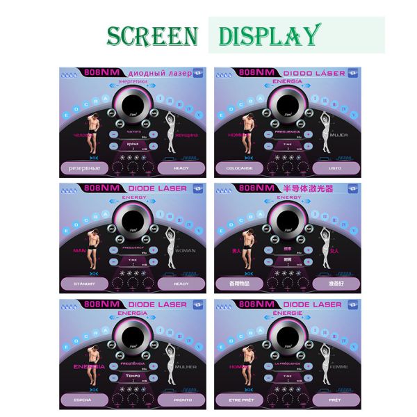 Vertical Diode Laser Hair Removal Machine Permanent Painless 808nm