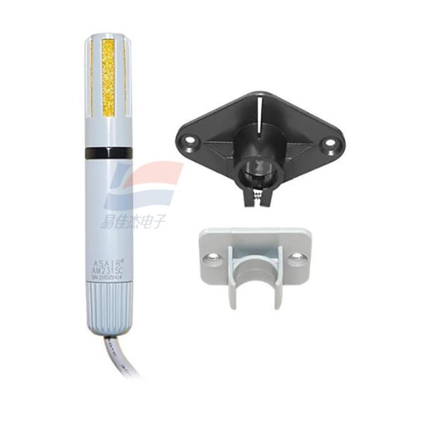 Sensor de temperatura y humedad de tipo flujo de aire de alta precisión industrial YJJ AM2315C con señal de interfaz IIC para aplicaciones de electrodomésticos