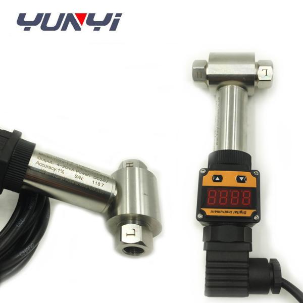 316SS Digital Differential Smart Water Pressure Sensor LED Display Inner Thread