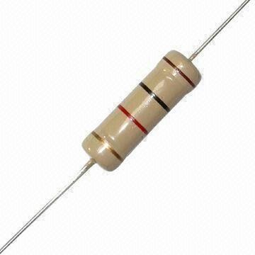 1/4W To 5WS Carbon Film Resistor with Wide Resistance Range, 1R to 10MR Values