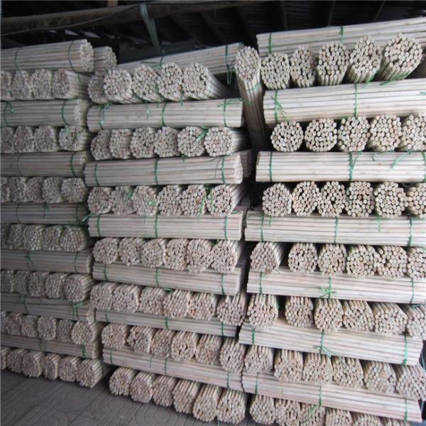 Natural Opening Thread Screw 3.0cm Wooden Mop Handles