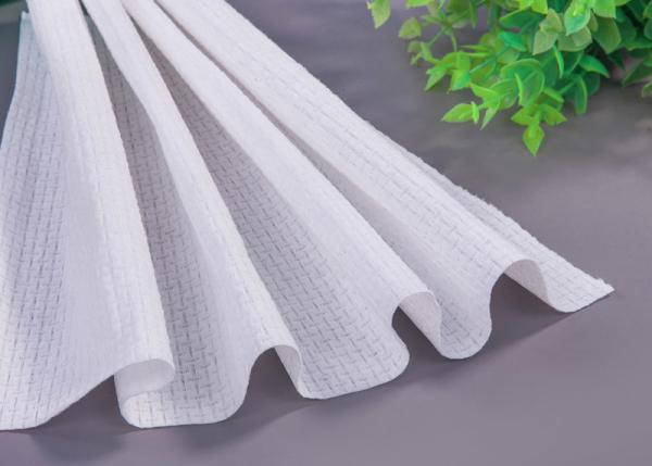80g/M² Disposable Spunlace Non Woven Fabric For Sanitary Napkins
