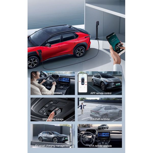 Toyota Bz4X Long Range Pro 615KM Electric City Car Crossover AWD 4X4 SUV